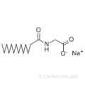 sodyum N-metil-N- (1-oksotetradetil) aminoasetat CAS 30364-51-3